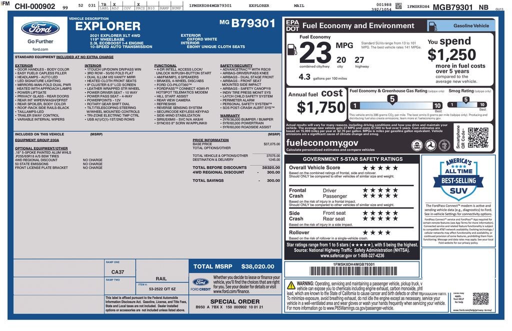 2021 Ford Explorer XLT
