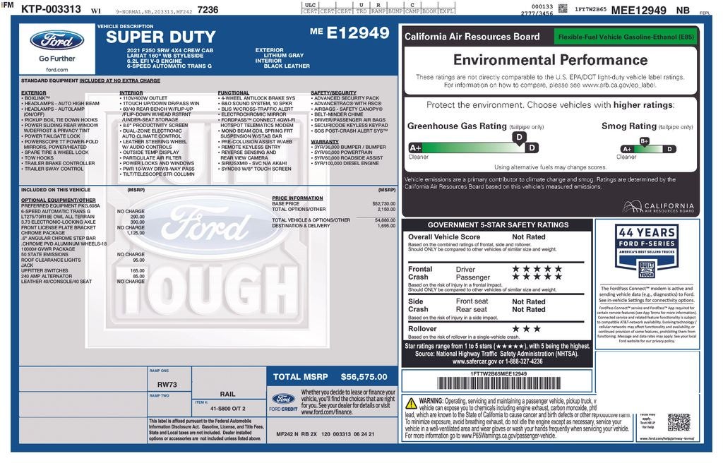 2021 Ford F-250SD Lariat