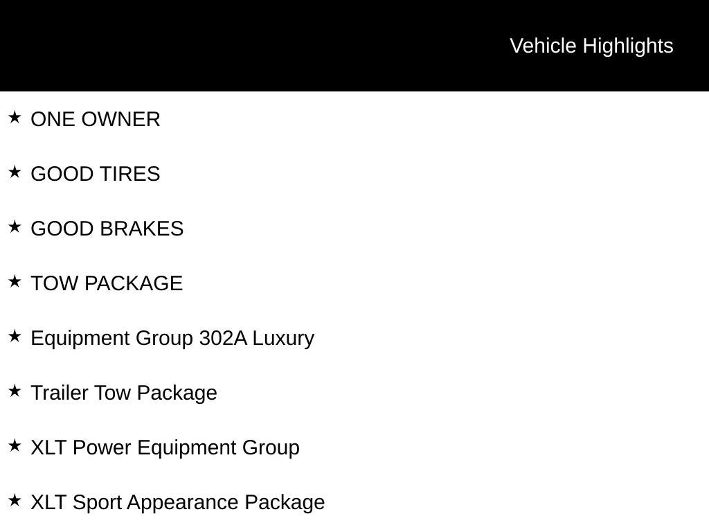 2018 Ford F-150 XLT 302A Sport