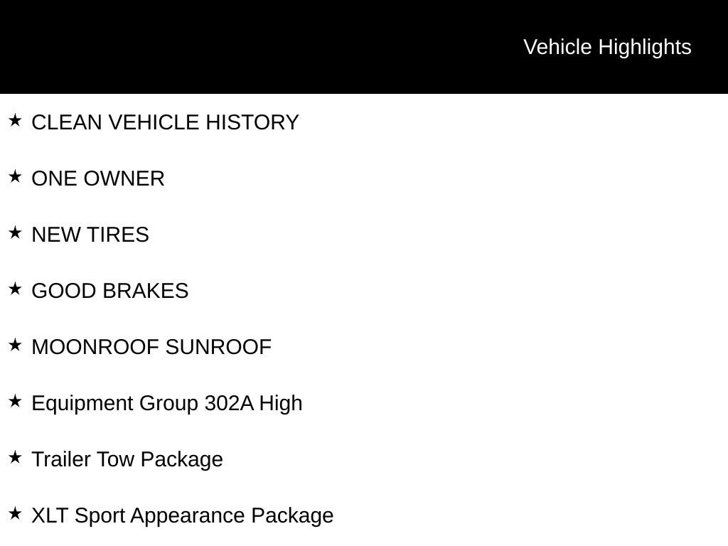 2022 Ford F-150 XLT 302A Sport