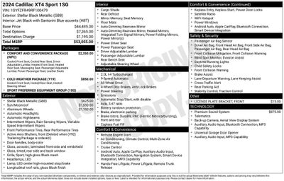 2024 Cadillac XT4 Sport