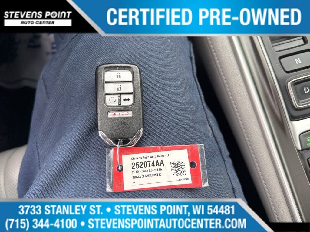 2019 Honda Accord Hybrid EX-L