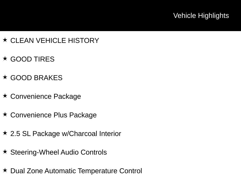 2010 Nissan Altima 2.5 SL