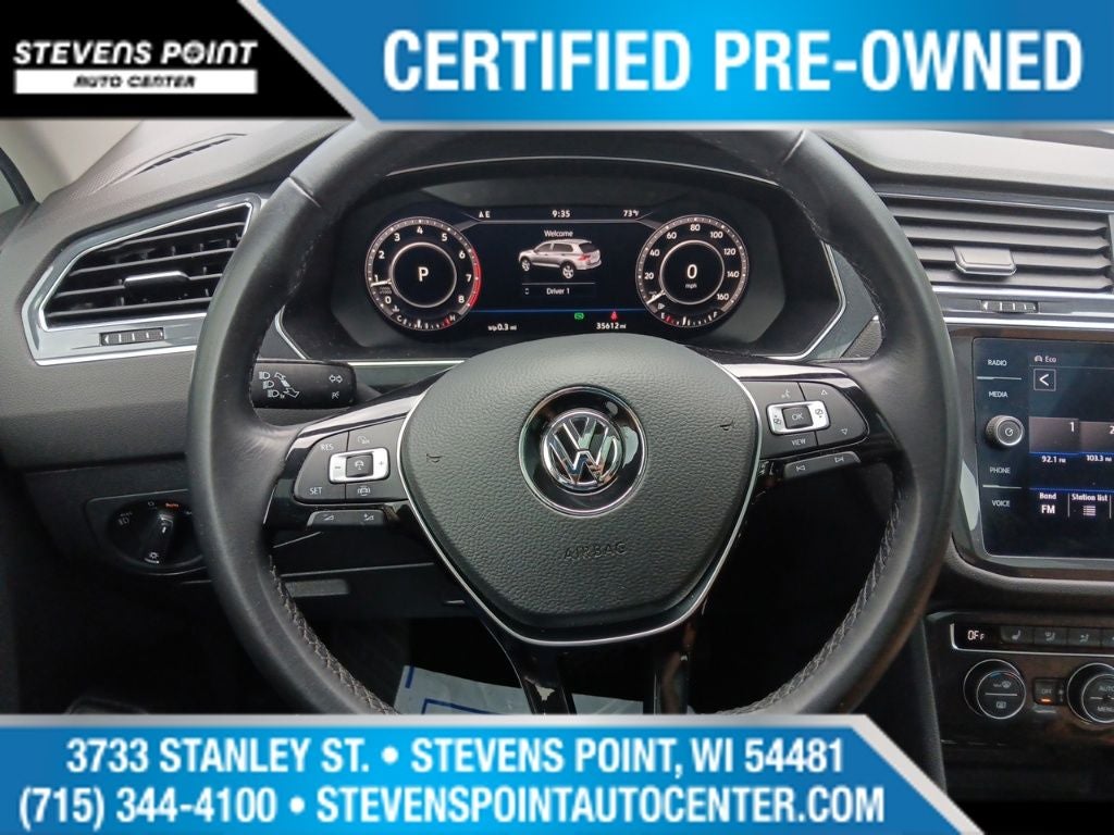 2019 Volkswagen Tiguan 2.0T SEL