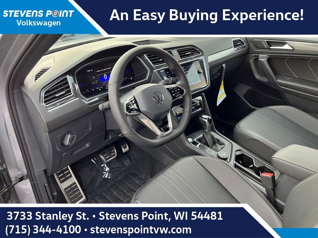 2024 Volkswagen Tiguan 2.0T SE R-Line Black