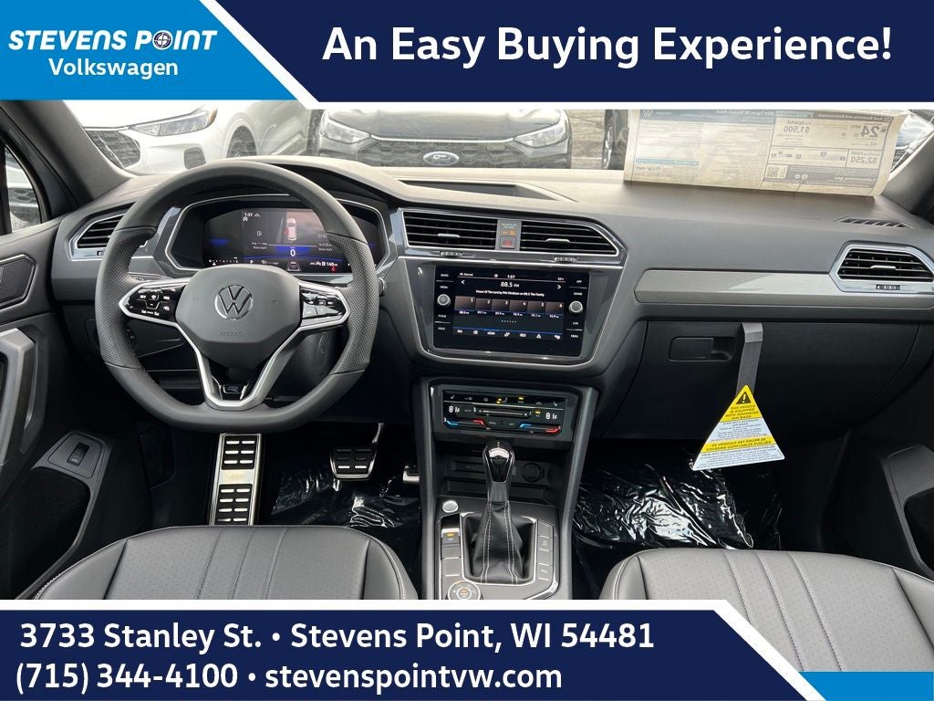 2024 Volkswagen Tiguan 2.0T SE R-Line Black