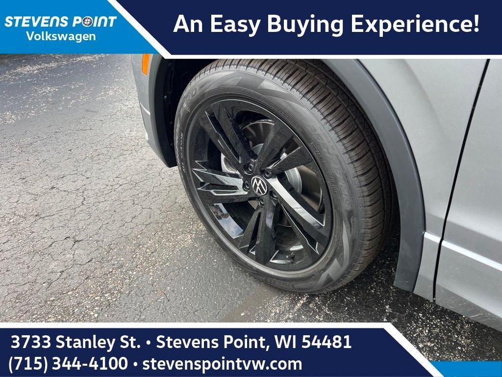 2024 Volkswagen Tiguan 2.0T SE R-Line Black