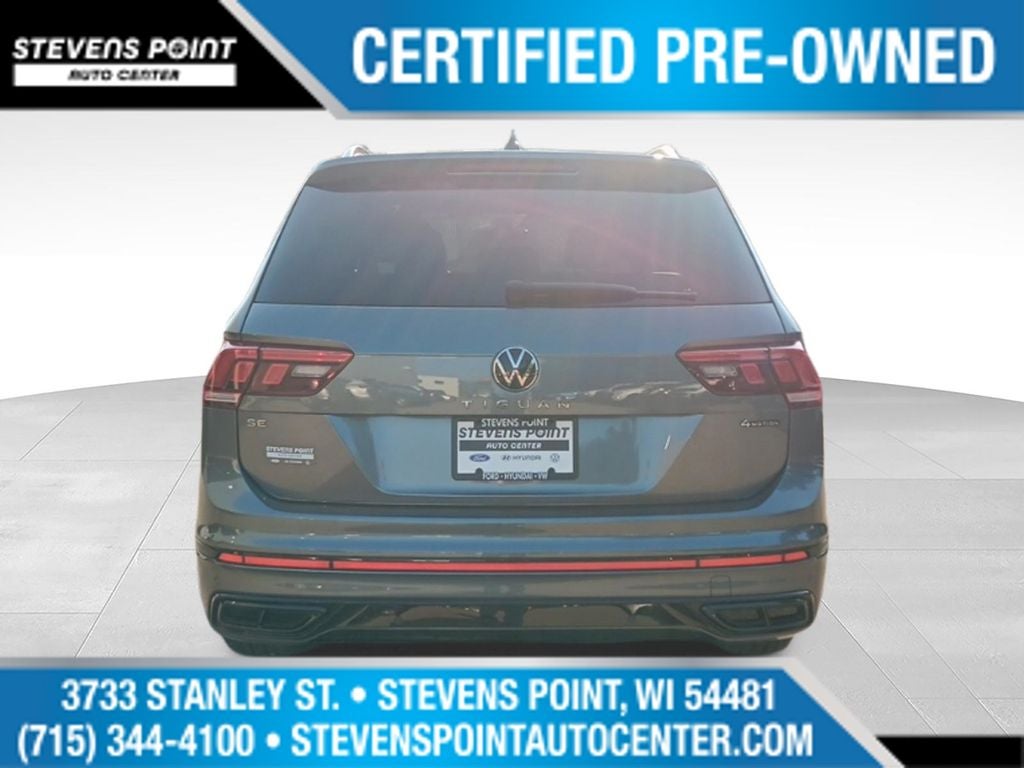 2022 Volkswagen Tiguan 2.0T SE R-Line Black