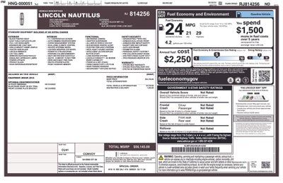 2024 Lincoln Nautilus Reserve