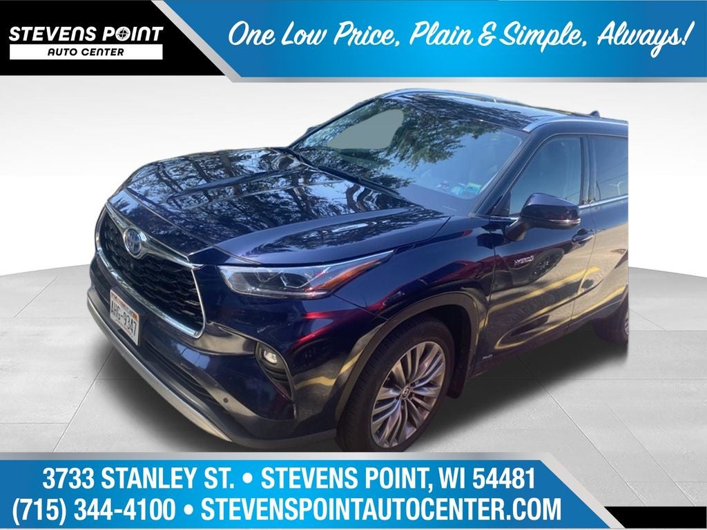 2020 Toyota Highlander Hybrid Hybrid Platinum