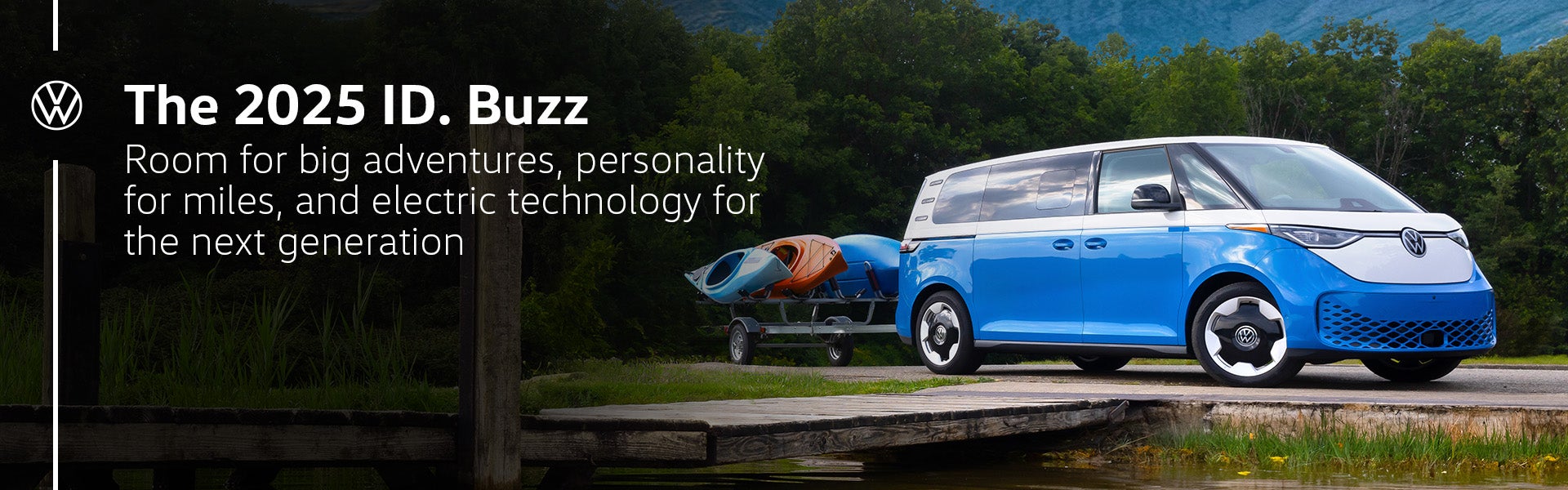 Blue 2025 ID. Buzz at Stevens Point Volkswagen in Stevens Point WI
