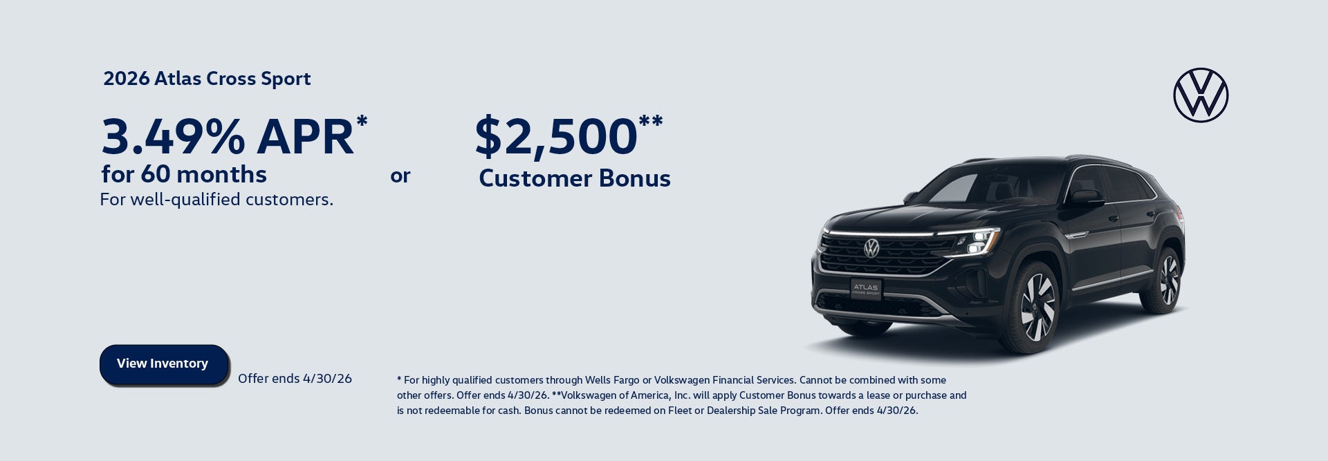 VW Atlas Cross Sport